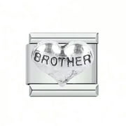 HOOUN Family Italian Charm Bracelet Link Charms For DIY Italian Modular Bracelet-191