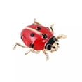 thumbnail image 1 of HOOUN Fashion Enamel Red Ladybug Insect Brooches Beetle Pin Scarf Corsage Jewe-qy@, 1 of 6