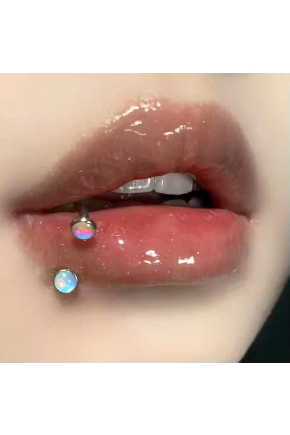 Fashion Lip Clip Cuff C-shaped Septum Piercing Fake Body Piercing Non Piercing-White