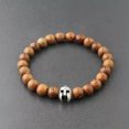 thumbnail image 1 of HOOUN Fashion Men's 8MM Multilayer Wooden Beaded Elasticity Charm Women's Bracelets-9, 1 of 2