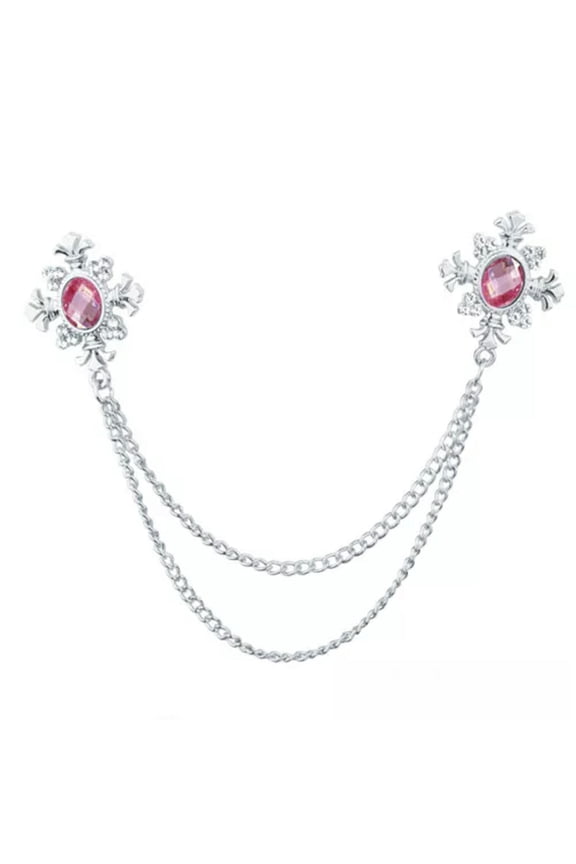Fashion Rhinestone Personalized Brooch Pin Breastpin Clothing Collar Jewelry-10