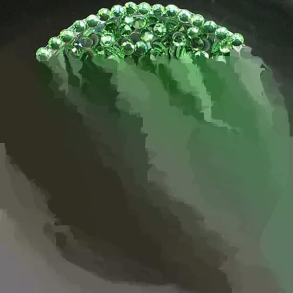 HOOUN Good Quality Crystal Rhinestones Charming Flatback DMC Iron Hotfix Beads-Peridot-10ss 1440Pcs