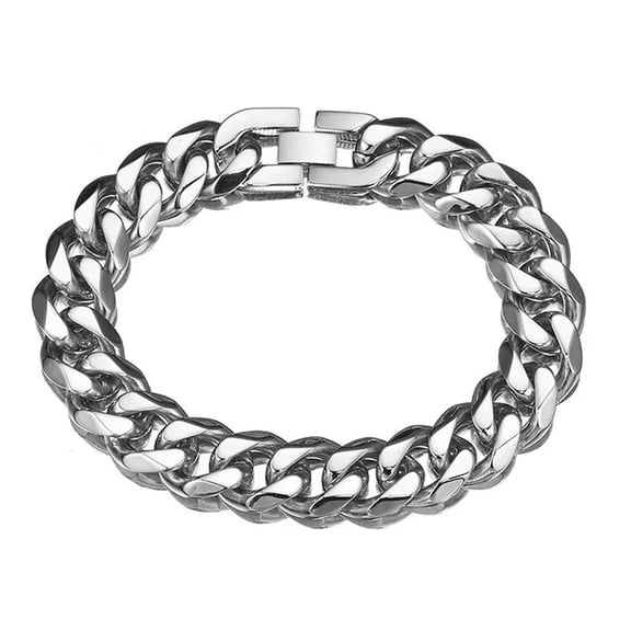 HOOUN Hommes Femmes Bracelet Acier Inoxydable Bote Mode Chane Lien Mode Gros Coffret