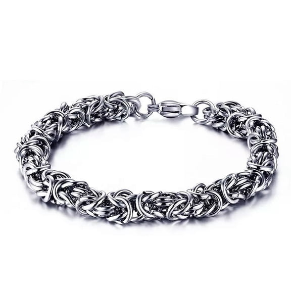 HOOUN Hommes Femmes Bracelet Acier Inoxydable Bote Mode Chane Lien Mode Gros Gift