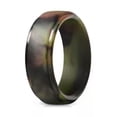 thumbnail image 1 of HOOUN Men Women Flexible Silicone Ring Rubber Wedding Band Soft Band Ring Size 7-12-green-9, 1 of 9