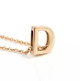 thumbnail image 1 of HOOUN Neck Jewelry Women Charms Gold Plated Alphabet Letter A-Z Pendant Chain Necklace-D, 1 of 9