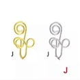 thumbnail image 1 of HOOUN Non-Piercing 316L Stainless Steel Fake Nose Clip Septum Nose Clicker Rings Set-J, 1 of 9