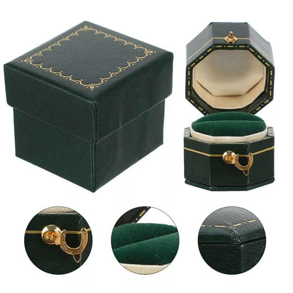 HOOUN Paper Vintage Jewelry Box Travel Storage Organizer Jewelery