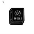 thumbnail image 1 of HOOUN Punk Halloween Enamel Brooch Pins Shirt Collar Lapel Pin Necktie Clip Bee Rain +-22 witch 5, 1 of 9