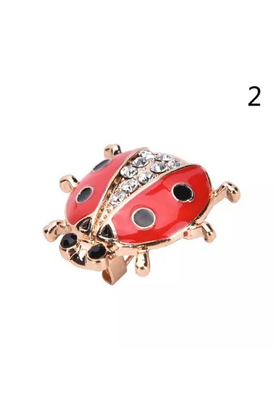 Red Ladybug Animal Enamel Design Brooch Pin Fashion Jewelry for Women O-qy_-2