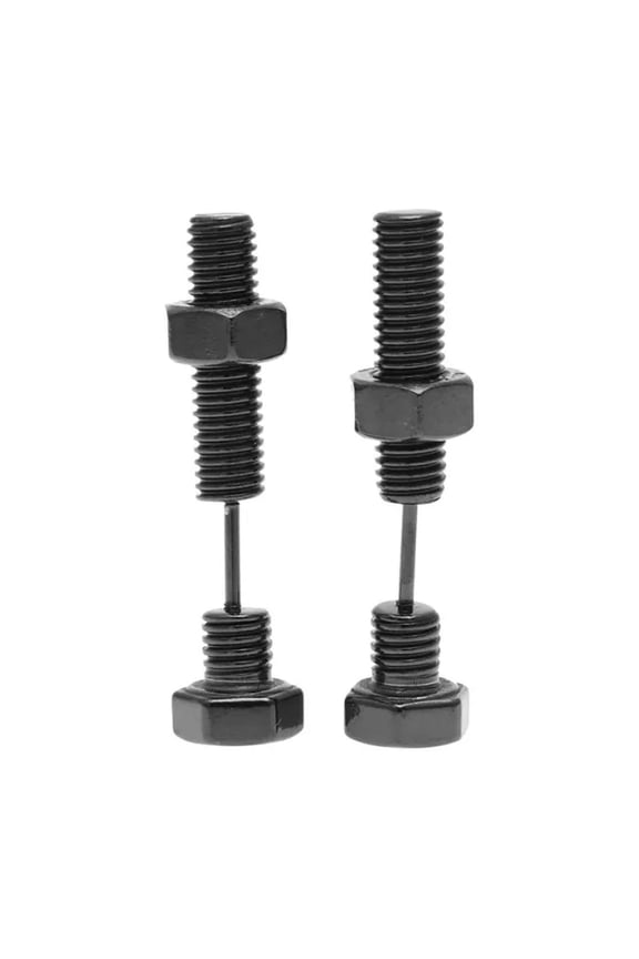 Screws Nut Stud Earring Earrings