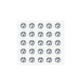 thumbnail image 1 of HOOUN Self Adhesive Face Hair Gems Rhinestones Crystal Sticker Body Jewels Sticker@-10mm/25pcs, 1 of 9