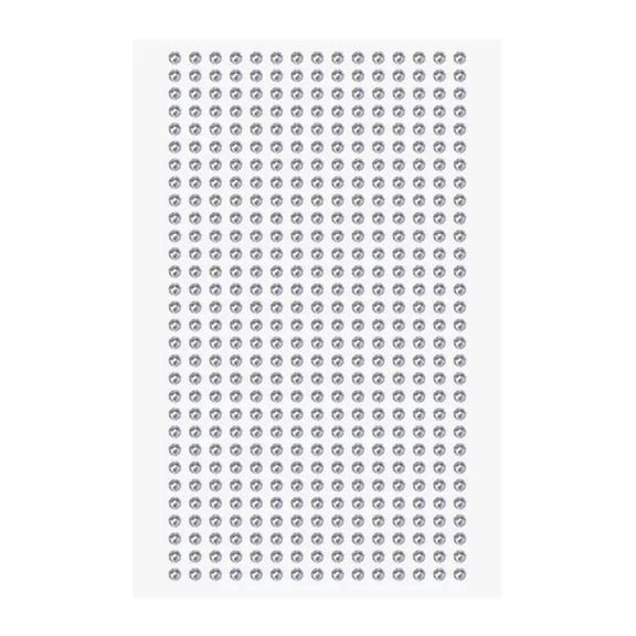 HOOUN Self Adhesive Face Hair Gems Rhinestones Crystal Sticker Body Jewels Sticker@-3mm/450pcs