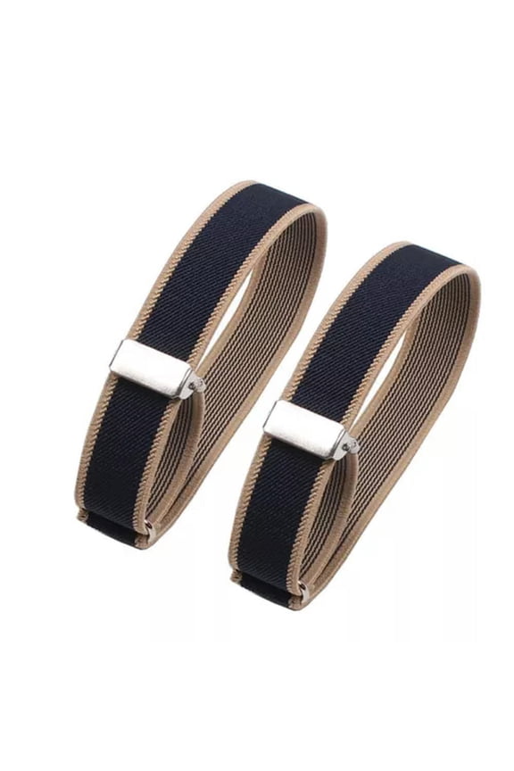 Shirt Sleeve Holder Sleeve Ring Clothing Accessories Elastic Armband Cuff Hoop-dark blue