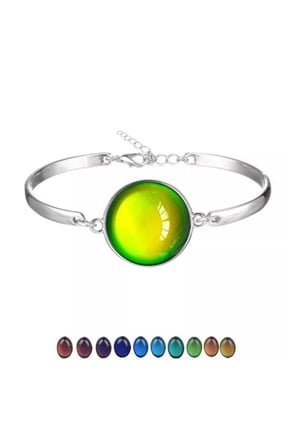 Temperature Sensitive Color Changing Mood Hand Bracelets Women's Jewelry Gifts-01#
