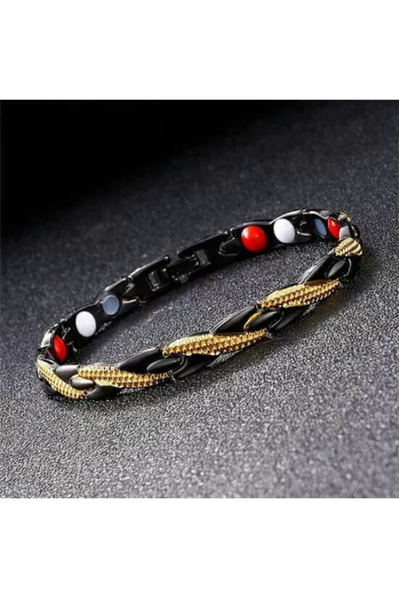Therapeutic Energy Healing Copper Magnetic Bracelet Therapy Arthritis Men Women-#8