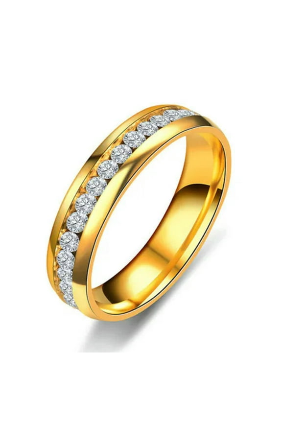 Unisex Flexible Women Men Hypoallergenic Rubber Ring Silicone Wedding Rings Band-C-gold-10