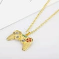 thumbnail image 1 of HOOUN Unisex Retro Crystal&nbsp;Necklace Video Game Controller Console Men Women 0541-Gold, 1 of 5