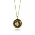thumbnail image 1 of HOOUN Vintage Boho Sun Moon Pendant Necklace Clavicle For Elegant Women Zircon Jewelry-01#Gold Sun Moon, 1 of 8