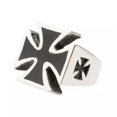 thumbnail image 1 of HOOUN Vintage Mens Silver Stainless Steel Gothic Punk Biker Rings Jewelry lots Sz8-15-11-#20, 1 of 9