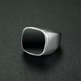 thumbnail image 1 of HOOUN Vintage Mens Silver Stainless Steel Gothic Punk Biker Rings Jewelry lots Sz8-15-12-#17, 1 of 9