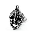 thumbnail image 1 of HOOUN Vintage Spartan Mask Skull Ring Stainless Steel Gothic Helmet Skull Punk Ring-9, 1 of 6