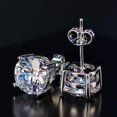 thumbnail image 1 of HOOUN Women 925 Silver Cubic Zircon Ear Dangle Drop Earrings cuff Stud wedding sets-14# Ear Stud, 1 of 2