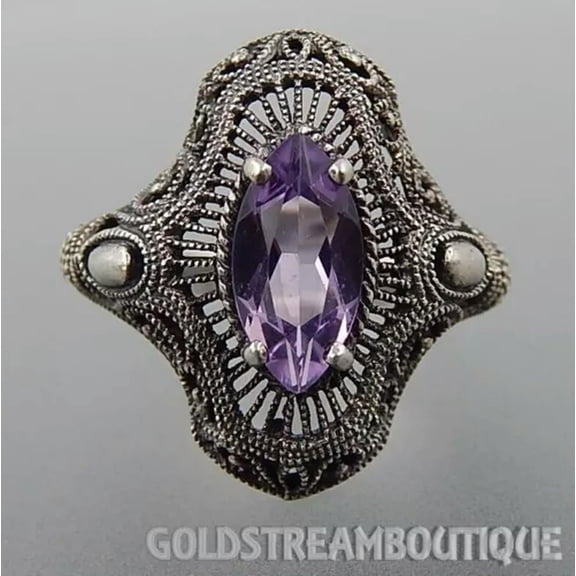 HOOUN Women 925 Silver Ring Cubic Zirconia Wedding Engagement Rings Jewelry Size 6-11-Style 9-6