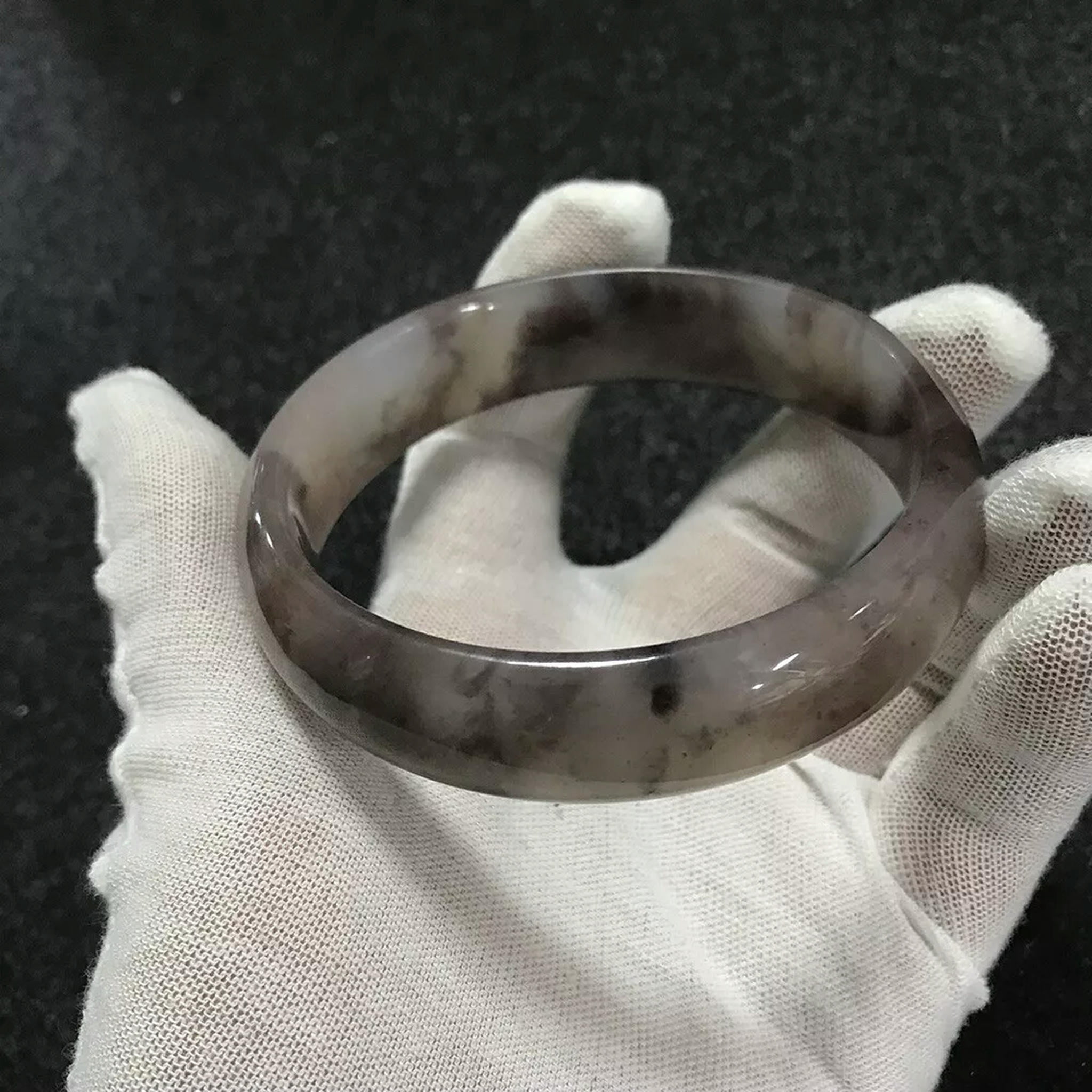 HOOUN inner diameter 68mm Natural Jade Bangle Jade Bracelet Women's Jewelry