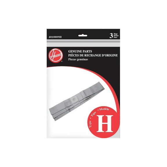 30 Hoover Type H Bag (3-Pack), 401009H Vacuum Cleaner Bags