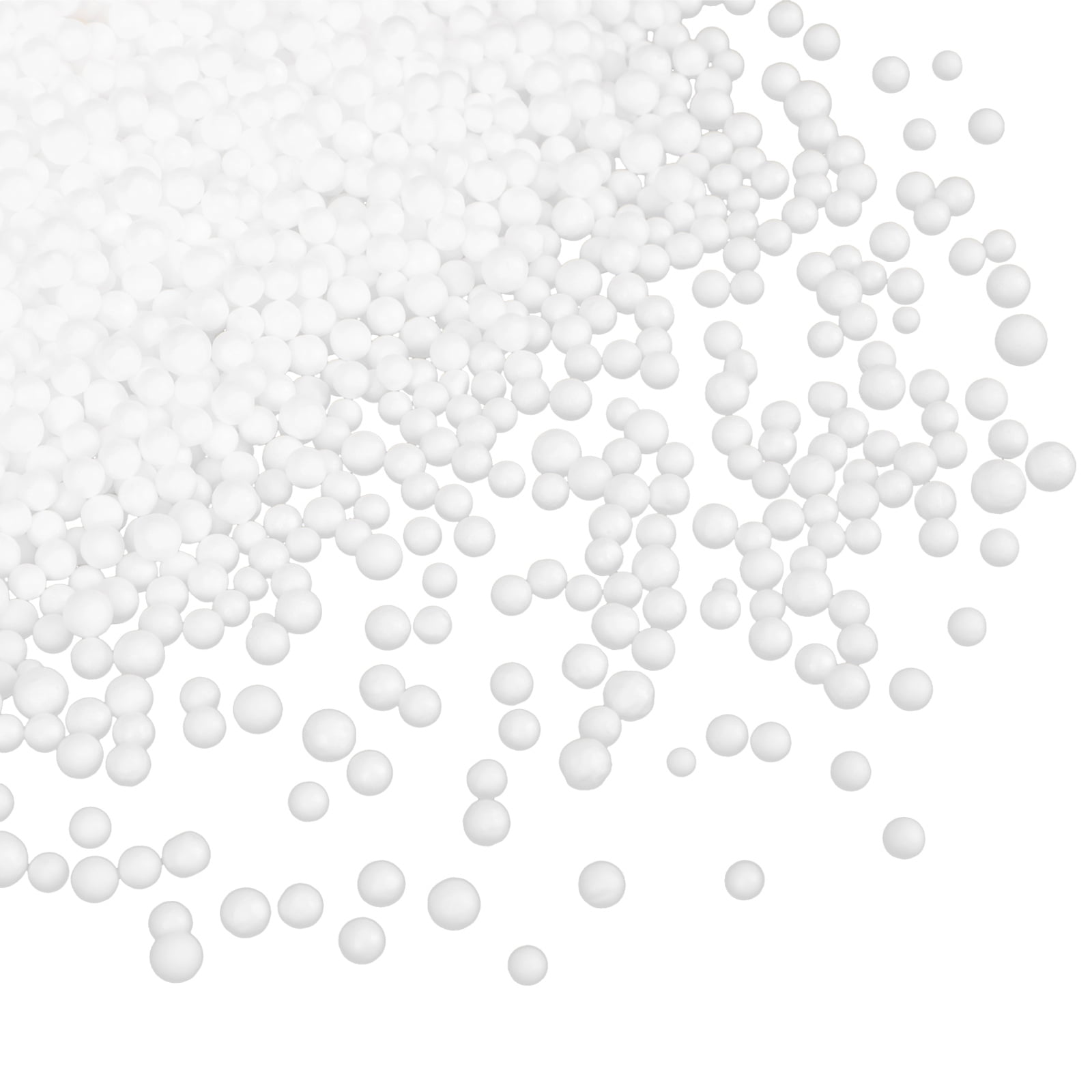 HOOWIFFY White Sofa Stuffing Foam Beads 1 Bag Approx 200g Cushion Filling Material for Pillows and Upholstery