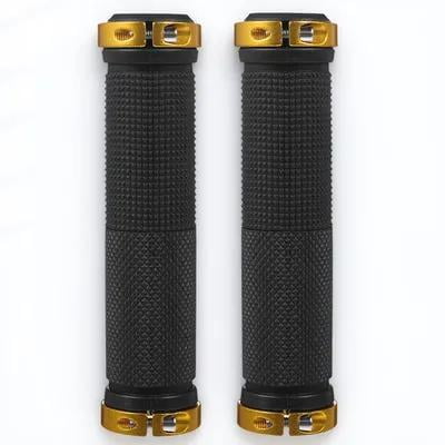 HOOWIFFY 1 Pair Bike Handle Bar Grips Rubber Comfortable Grip for Cycling Adventures