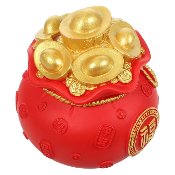 HOOWIFFY Child Money Box Red Resin 1 Piece