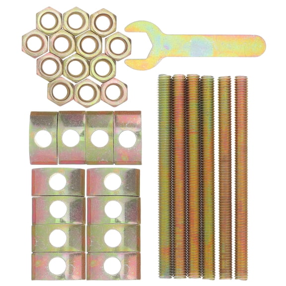 HOOWIFFY Golden Carbon Steel Furniture Connector Bolts, Compact Design for Tight Spaces, Easy Installation Hardware for Home and Office