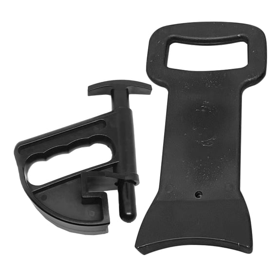 HOOWIFFY Tire Mounting Machine Set for Mechanics, Black Plastic Tire Installation Tool for Cars and Bikes