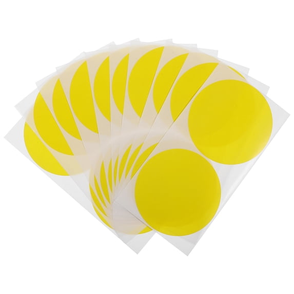 HOOWIFFY Round Adhesive Dot Stickers for Labeling, Crafting, Scrapbooking - 10 Sheets, , Easy to Use and Peel