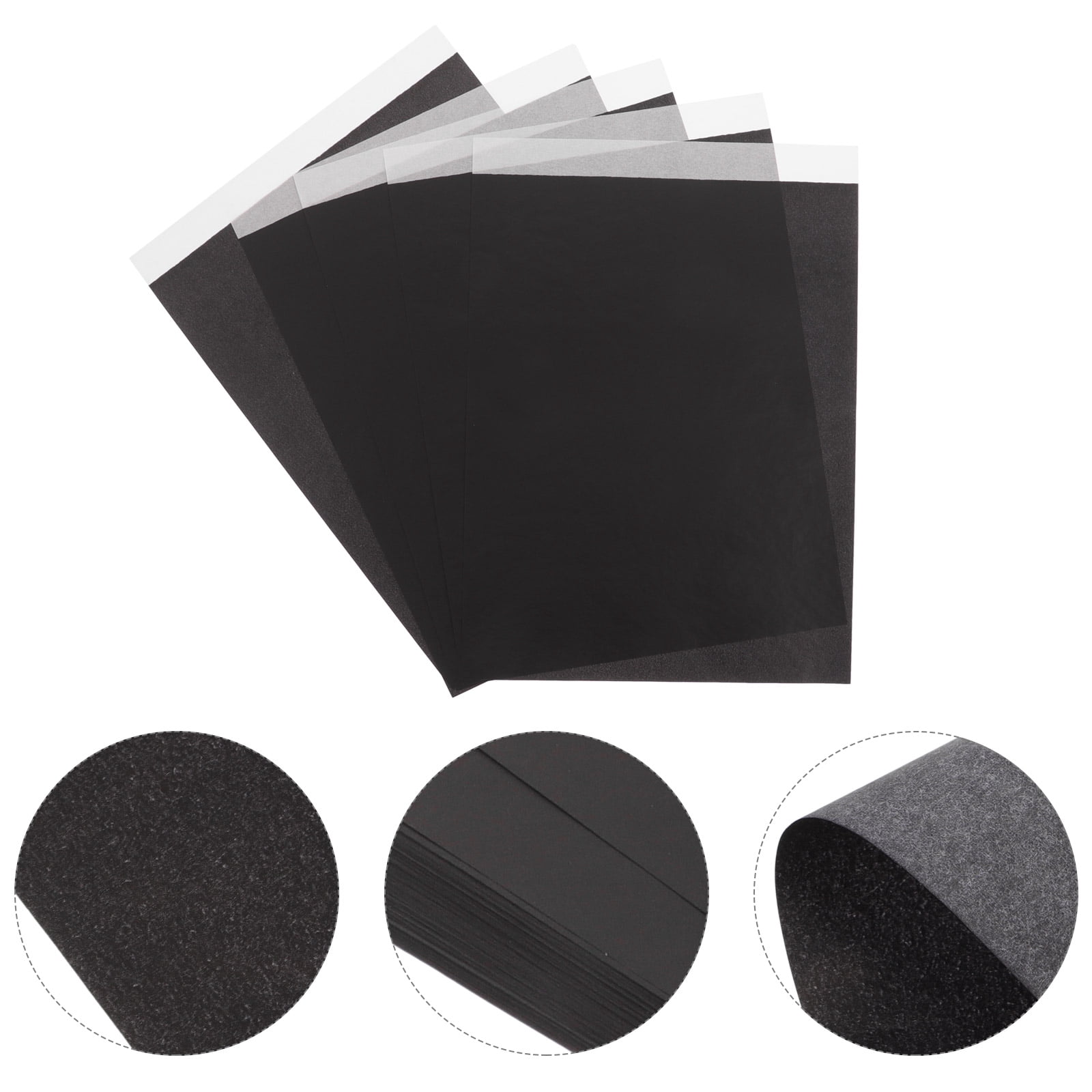 HOOWIFFY Rectangular Tracing Paper 100 Sheets for Art Projects, Drawing