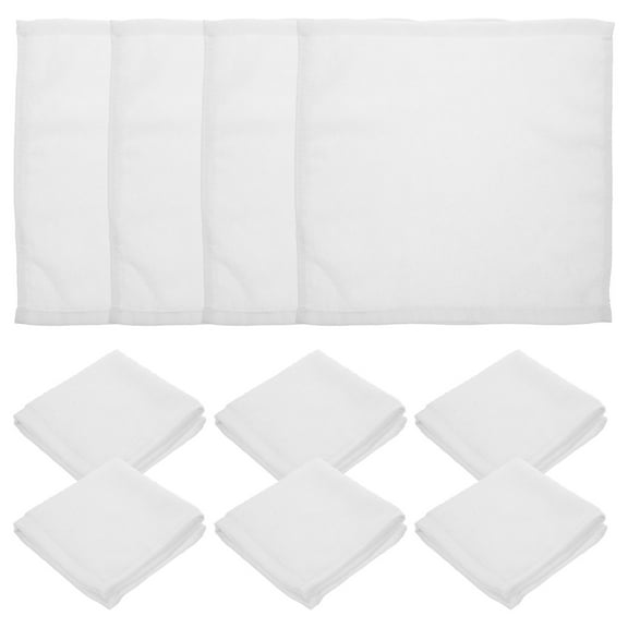 HOOWIFFY 10pcs Absorbent Cotton for Kitchen, Housekeeping, Rags, and Soft