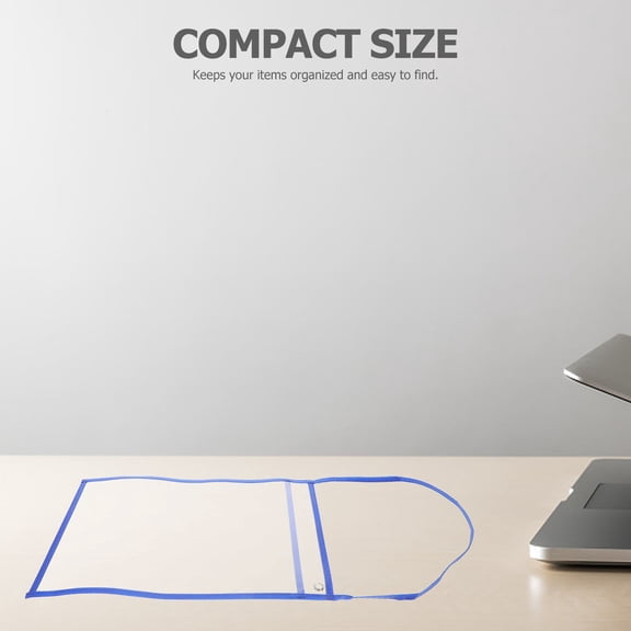 HOOWIFFY Blue Reusable Dry Erase Sheet Protectors 10pcs