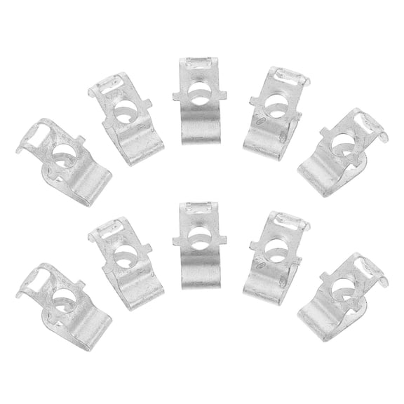 HOOWIFFY 10Pcs Durable Metal Car Base Fixed Screws Self Tapping Fasteners for Engine Turbo Clips