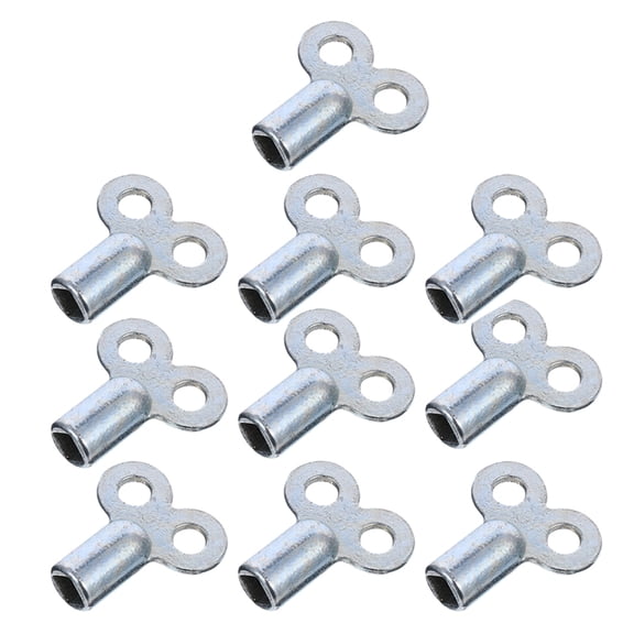 HOOWIFFY Radiator Bleed Keys Set 10 Pcs Compact Design Easy to Use for Radiator Maintenance and Heating System Repair