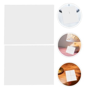 HOOWIFFY 10Pcs White LED Diffuser Film for Office and Home Light Panel Diffusion
