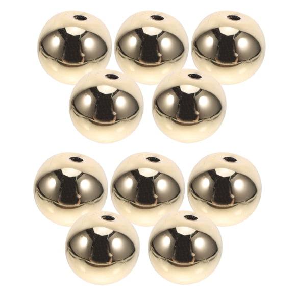 HOOWIFFY 10pcs Golden Cabinet Hardware Pulls ABS Modern Design for Wardrobes and Drawers