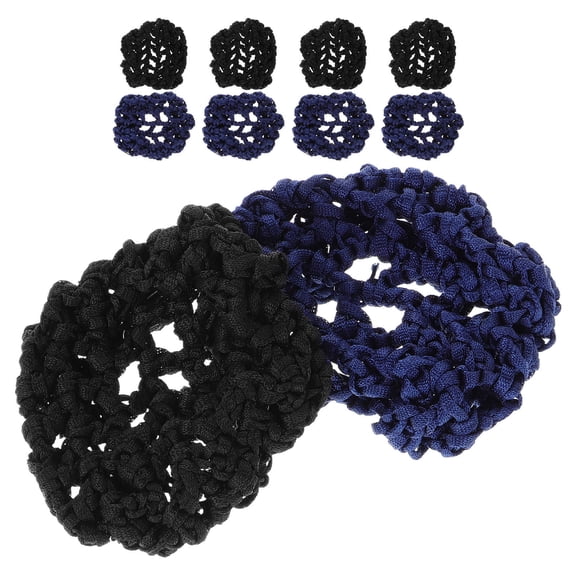 HOOWIFFY 10pcs Hair Ties For Buns Cloth Accessories For Women Ponytail Holder Professional Appearance Maintenance