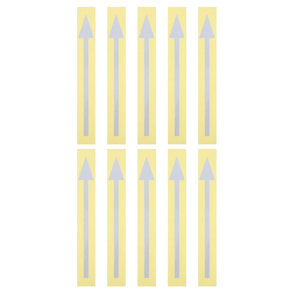 HOOWIFFY 10pcs Reflective Mailbox Arrow Stickers, Waterproof Decorative ...