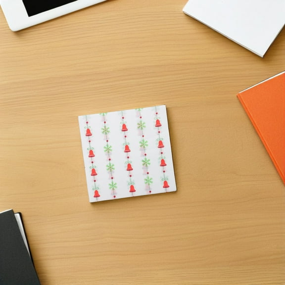 HOOWIFFY 120Pcs Christmas Paper Napkins Disposable for Party with Bell Design Festive Table Decoration