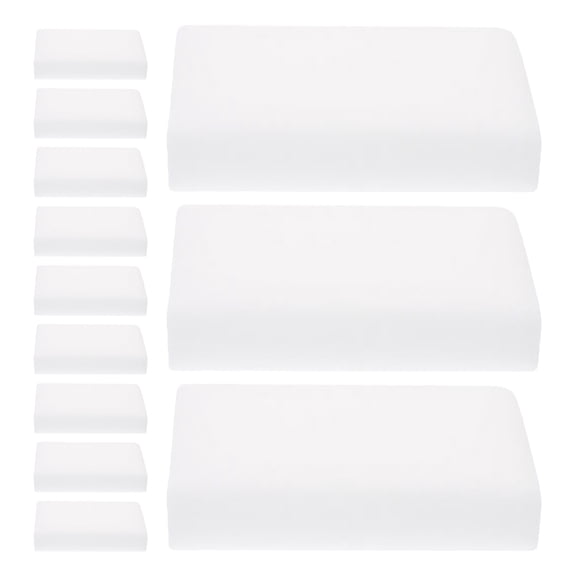 HOOWIFFY 12Pcs DIY Sponges Models White Sponge Blocks For Artists Home