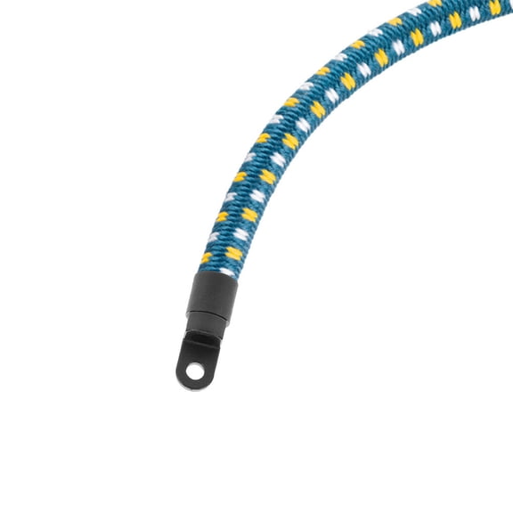 HOOWIFFY 12Pcs Elastic Bungee Cord End Hooks Durable Plastic for Kayak Boat Gear Fast Installation