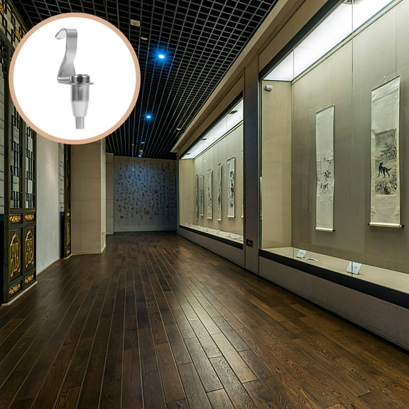 HOOWIFFY Iron Wire Rope Hooks, 12 Pcs Hanging Hooks for Pictures, Frames, and Decorations