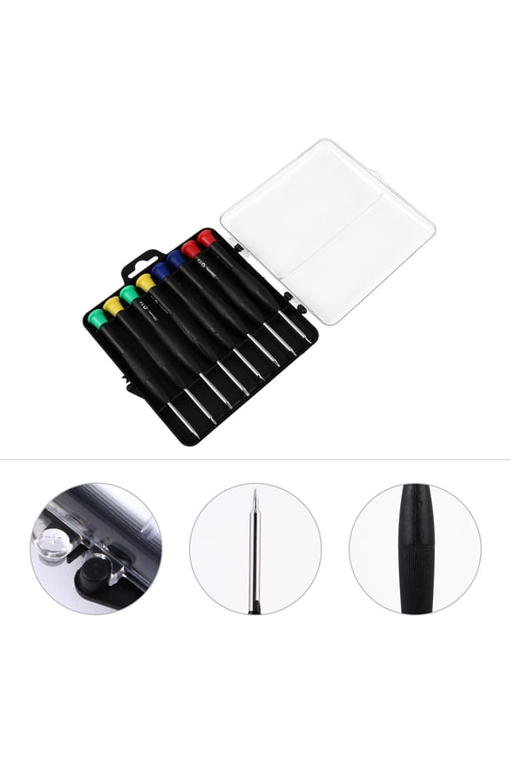 16-Piece Watch Repair Kit with Precision Tools for Electronics, Watches, and Small Device Maintenance